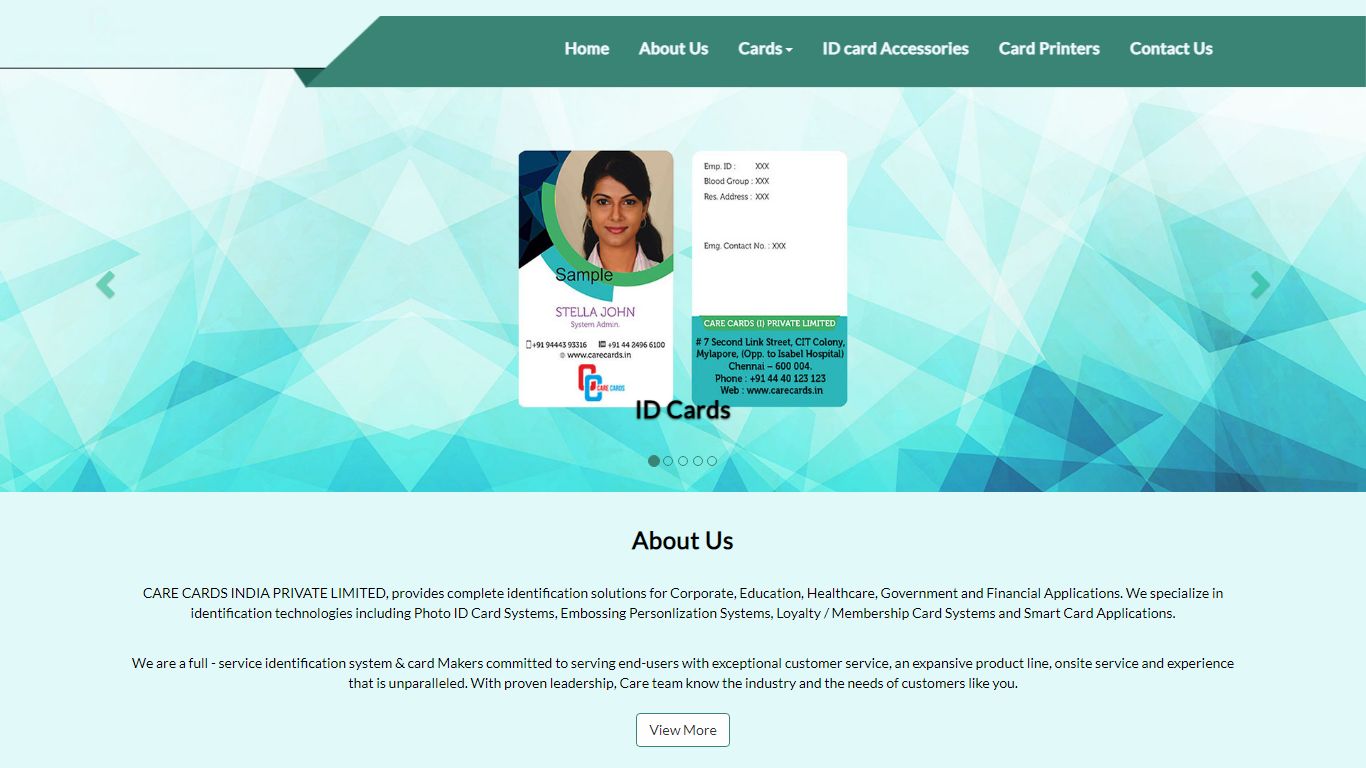 Care Cards Pvt Ltd.